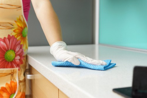 Professional short-let cleaning service in a Camden flat with access and turnaround needs