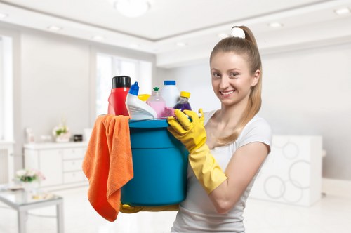Professional cleaning of heavy curtains and drapes